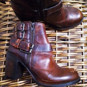 FREEBIRD By Steven Bolo Distressed Booties